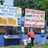 Pizza wasn't the only item on this weekend's menu. How about some fried alligator?